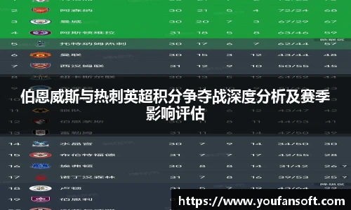 伯恩威斯与热刺英超积分争夺战深度分析及赛季影响评估